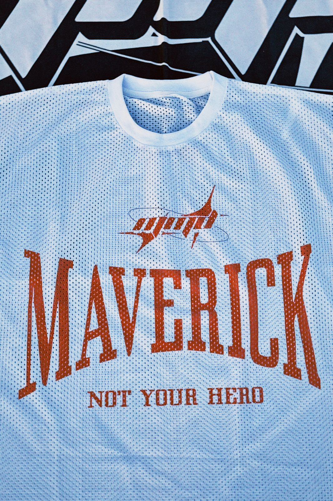 “Not Your Hero” Unisex Oversized Mesh Jersey – MMD Mavericks