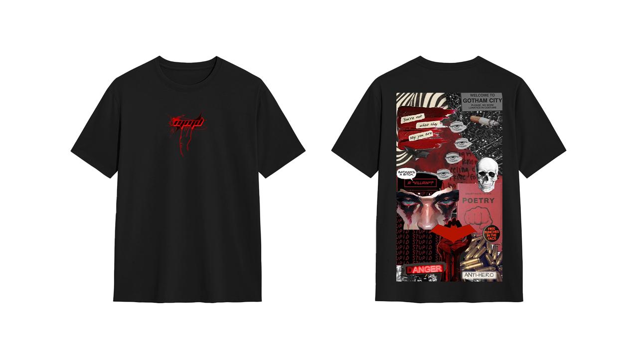 “Red Hood: Bloodline” Unisex Oversized Tee